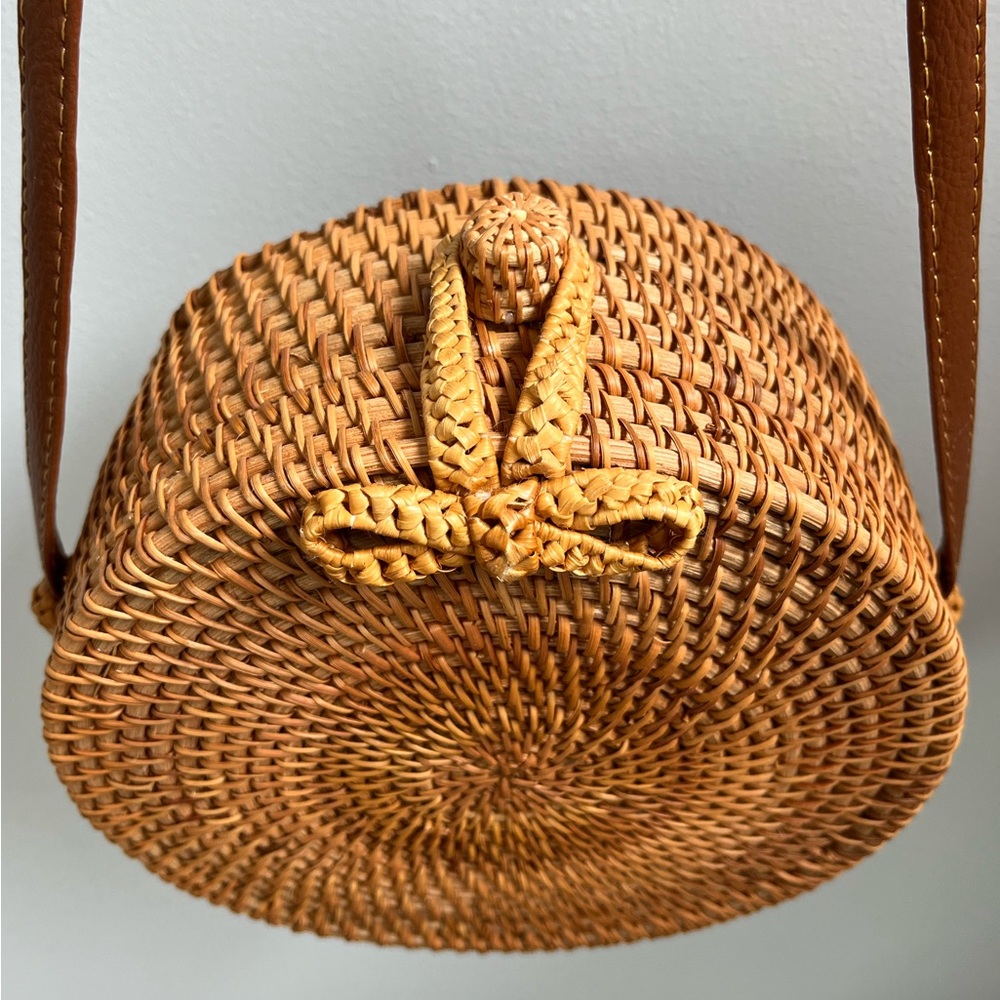 Rattan Bag - Like New!